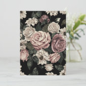 Invitation rose (Debout devant)