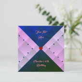 Invitation Rose (Debout devant)