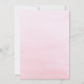 Invitation rose à la Fête des mariées de Mod Tea P (Dos)