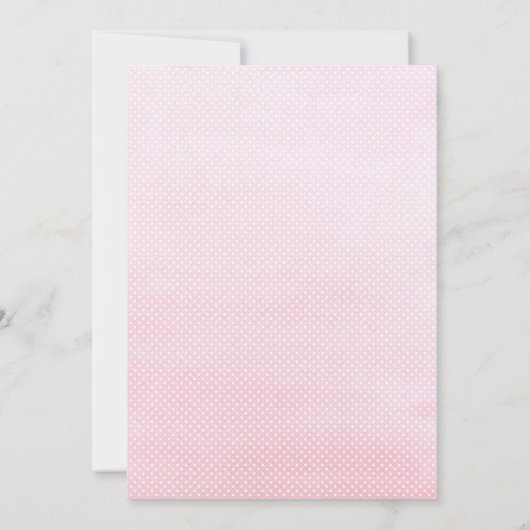 Invitation rose à la Fête des mariées de Mod Tea P (Dos)