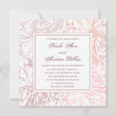 Invitation Rose antique (Devant)