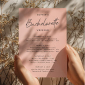 Invitation Rose | Bachelorette Heekend Itiniary