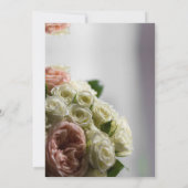 Invitation Rose blanche. (Dos)