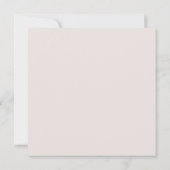 Invitation Rose contemporain 21e anniversaire de fête Invitat (Dos)