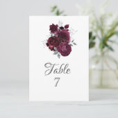 Invitation Rose de Bourgogne (Debout devant)