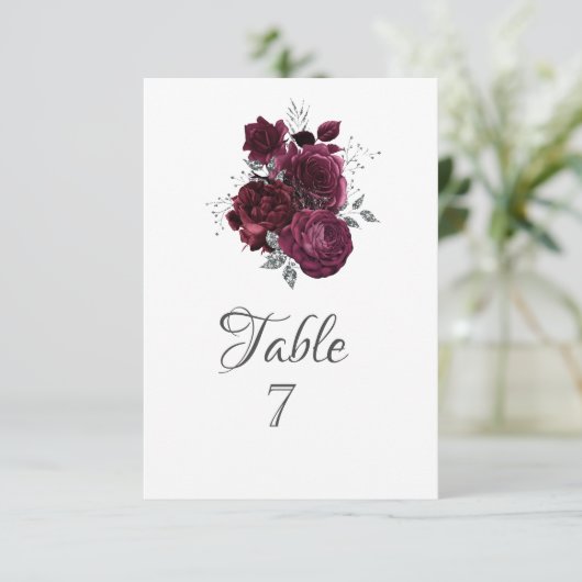 Invitation Rose de Bourgogne (Debout devant)