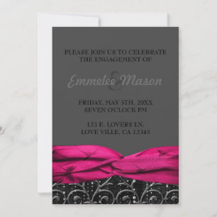 Invitation rose de diamants