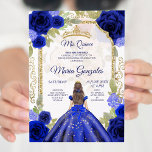Invitation Rose de la marine Mexicaine Charra Quinceanera<br><div class="desc">Rose de la Marine Mexicaine Charra Quinceanera Invitation Mis Quince Anos,  15e anniversaire, </div>