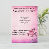 Invitation Rose de la Saint Valentin (Debout devant)