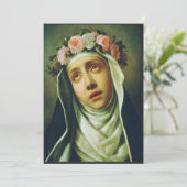 Invitation Rose de Lima par Francesco de Mura (Debout devant)