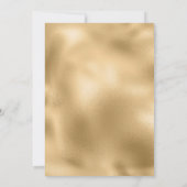 Invitation Rose de Noël d'hiver Floral Mariage Aquarelle en (Dos)