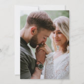 Invitation Rose de tournesol rustique Bourgogne Automne Maria (Dos)