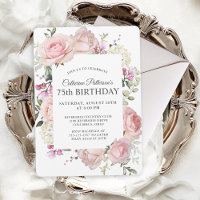 Rose d'été Jardin Floral 75e fête d'anniversaire