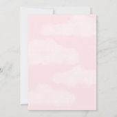 Invitation Rose Deux oies sottes 2e anniversaire (Dos)