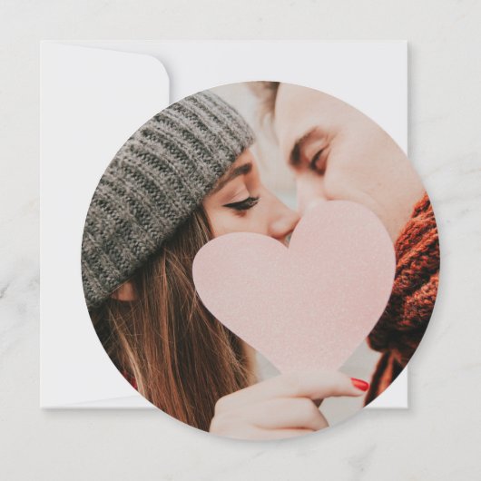 Invitation Rose Dusty Elegant Script Circulaire Mariage photo (Dos)