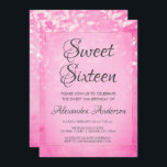 Invitation Rose et blanc sucré 16 Anniversaire<br><div class="desc">Invitation Feuille Confetti Sweet sixteen rose et blanc. Cette invitation est parfaite pour une fête d'anniversaire à thème Fille Douce 16 blanc et rose Foil. Veuillez contacter le concepteur pour les articles correspondants.</div>