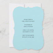 Invitation Rose et bleu Vintage Rose doux 16 (Dos)