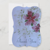 Invitation Rose Et Bourgogne (Devant)