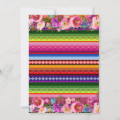 Invitation Rose et or Miss Quinceañera mexicaine (Dos)