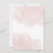 Invitation Rose et or Rose| Bat mitzvah photo (Dos)