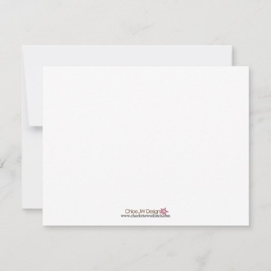 Invitation rose et pourpre de baby shower (Dos)