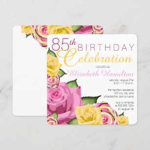 Invitations Faire Part Cartes Anniversaire Anglais Zazzle Be
