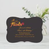 Invitation Rose Fiesta (Debout devant)