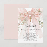 Rose Fleur Fille de la Première Communion Petite a
