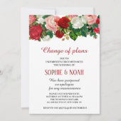 Invitation Rose Floral Garland Mariage (Devant)