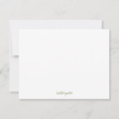 Invitation Rose friendship notecard - hand-drawn artwork. (Dos)