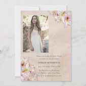 Invitation Rose Gold Azalea Graduation (Dos)