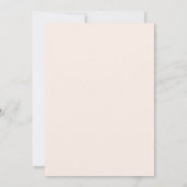 Invitation Rose Gold Botanical Couples Douche (Dos)