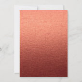 Invitation Rose Gold Confetti Parties scintillant Dirty 30 (Dos)