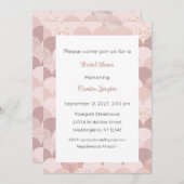 Invitation Rose Gold, Invitation Or Rose (Devant / Derrière)