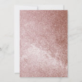 Invitation Rose Gold Mexicaine Princesse Quinceañera Annivers (Dos)