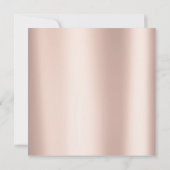 Invitation Rose Gold Minimal Points Blush Confetti Anniversai (Dos)