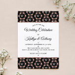 Invitation Rose Gold Monogram Poker Chip Casino Mariage<br><div class="desc">Célébrez avec style ces fabuleuses invitations de mariage. Le design moderne et très tendance est parfait pour un mariage dans le fabuleux Las Vegas ou un casino. Le libellé est facile à personnaliser et vos invités seront si excités d'obtenir ces invitations dans le courrier.</div>