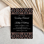 Invitation Rose Gold Monogram Poker Chip Casino Mariage<br><div class="desc">Célébrez avec style ces fabuleuses invitations à dîner de répétition mariage. Le design moderne et très tendance est parfait pour un mariage dans le fabuleux Las Vegas ou un casino. Le libellé est facile à personnaliser et vos invités seront si excités d'obtenir ces invitations dans le courrier. Les éléments mariages...</div>