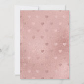 Invitation Rose Gold Monogram Sweet Sixteen (Dos)