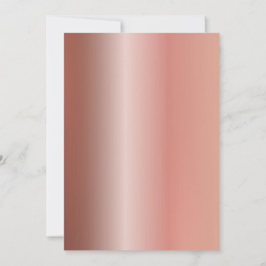 Invitation Rose Gold Parties scintillant Drips 60e anniversai (Dos)