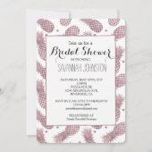 Invitation Rose Gold Pineapples nuptiale (Devant)
