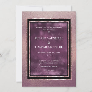 Invitation Rose Gold & Tanzanite Gallery Mariage & Fête
