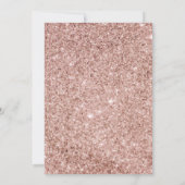 Invitation Rose Gold Unicorn Princess Baby shower (Dos)