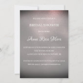 Invitation *~* Rose Gold White Gown Fête de l'mariée (Dos)