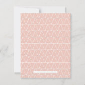 Invitation Rose gras (Dos)