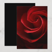 Invitation Rose     INVITATIONSRed (Devant / Derrière)