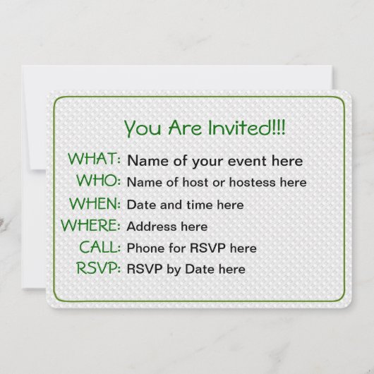 Invitation Rose jaune de l'amitié (Dos)