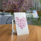 Invitation Rose Je T'Aime