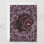 Invitation Rose Mandala (Devant)