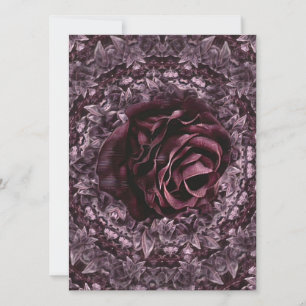 Invitation Rose Mandala